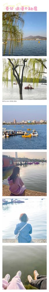 河畔春色拼图
